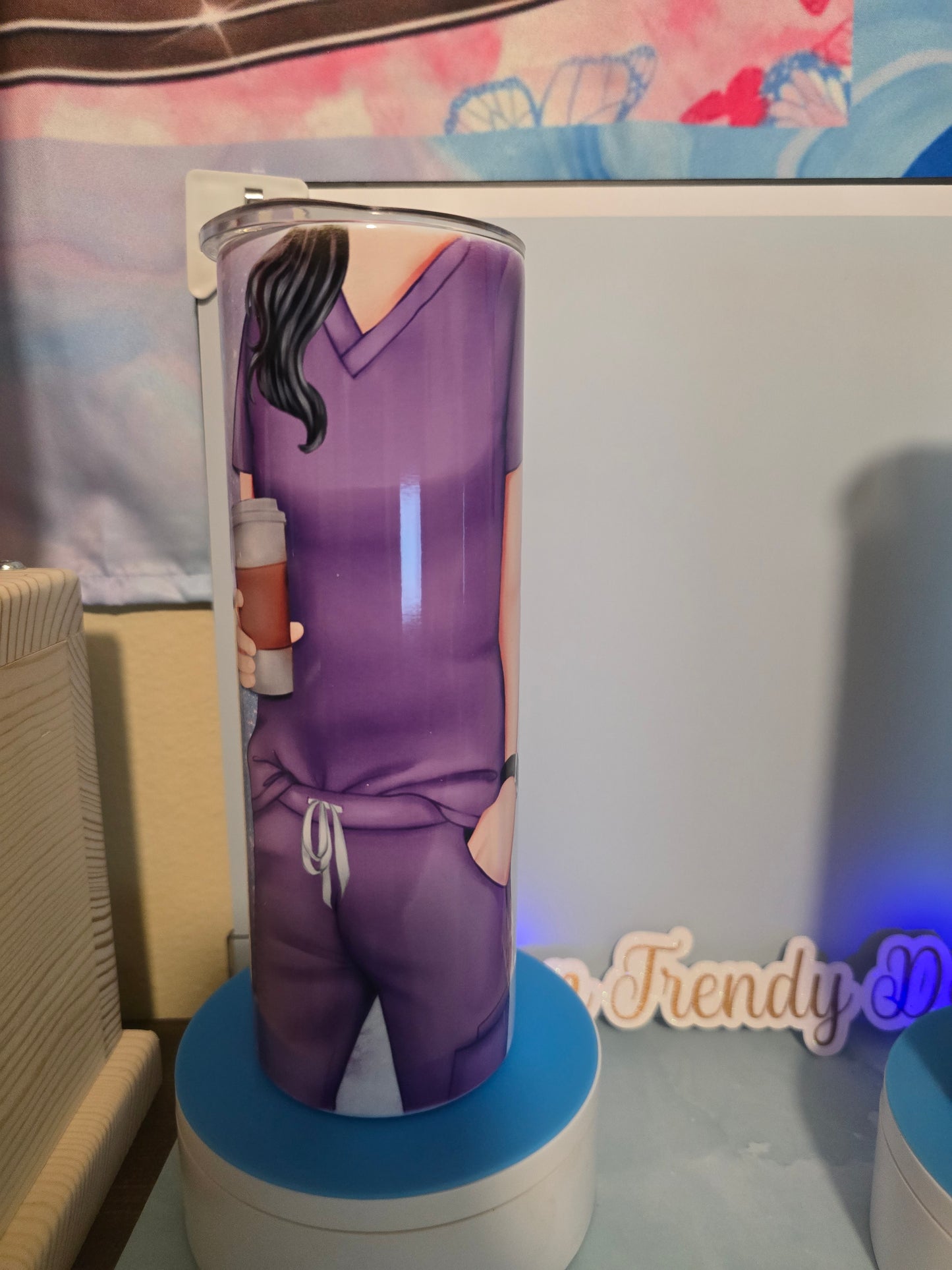 CNA Purple Tumbler