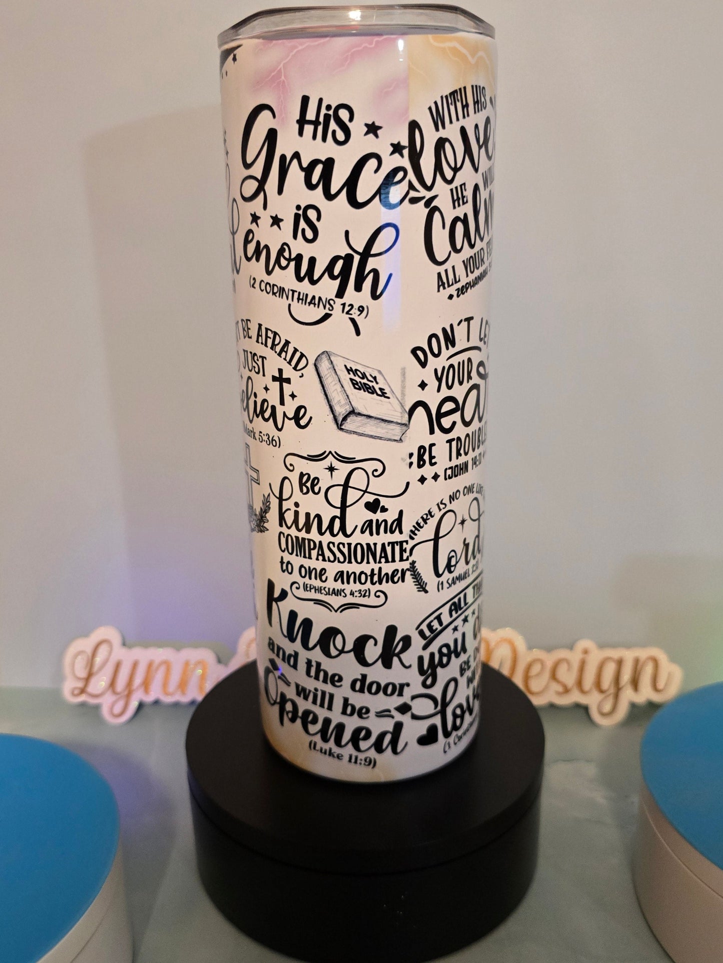 Daily Bible Affirmation Tumbler