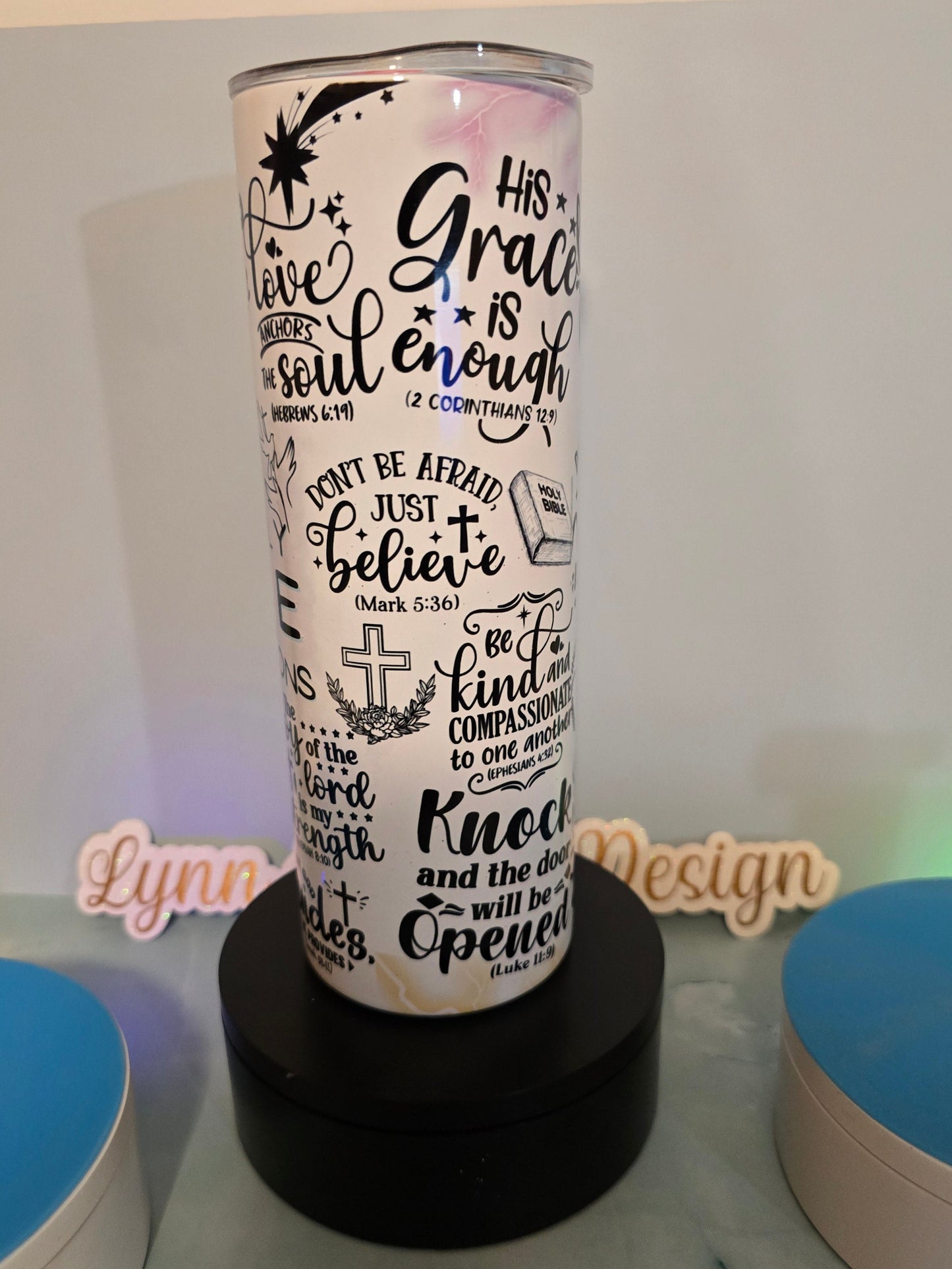 Daily Bible Affirmation Tumbler