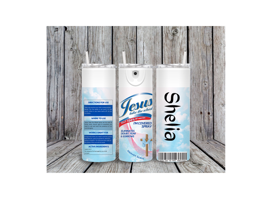 Jesus Take The Wheel Tumbler Wrap